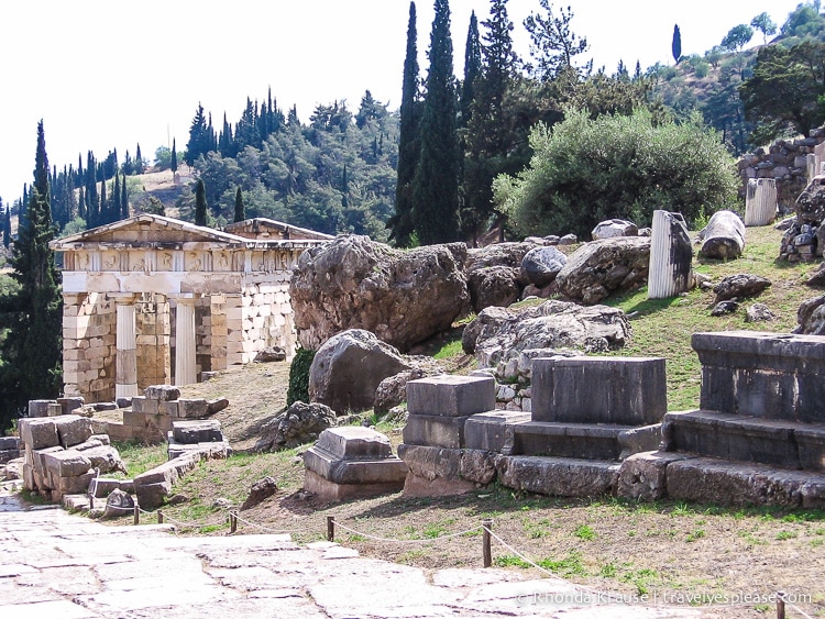 travelyesplease.com | Visiting Ancient Delphi- The Navel of the World