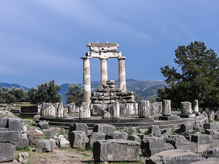 travelyesplease.com | Visiting Ancient Delphi- The Navel of the World