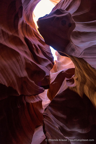 travelyesplease.com | Lower Antelope Canyon Tour- Visiting a Colourful Slot Canyon in Arizona