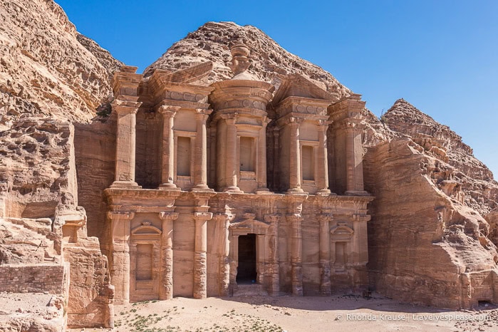 Every Petra itinerary should include a visit to the Monastery.