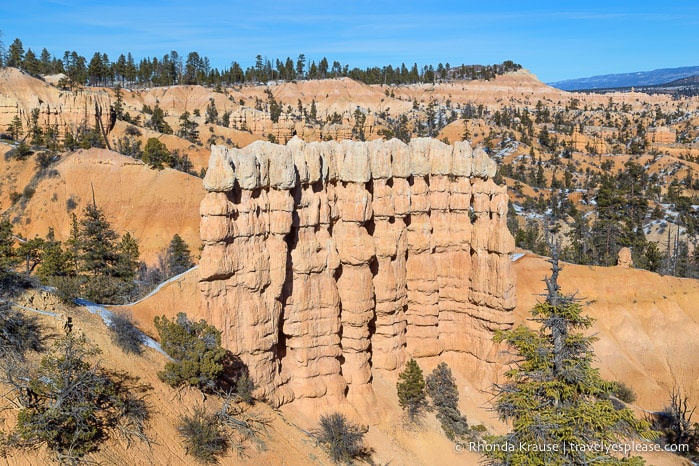 Rock formation in Bryce Canyon