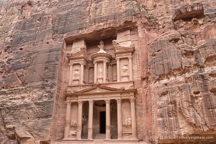 The Treasury at Petra.