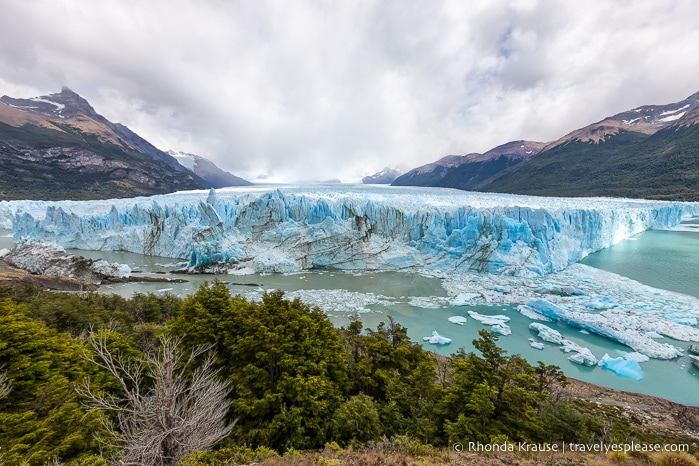 Perito Moreno Glacier, one of the top attractions that should be included on a Patagonia itinerary.