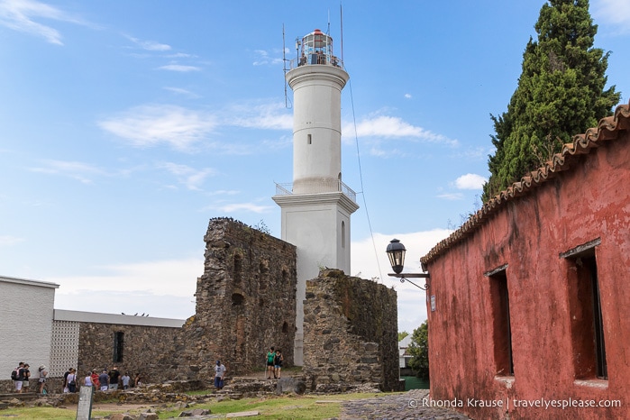 Colonia del Sacramento lighthouse.